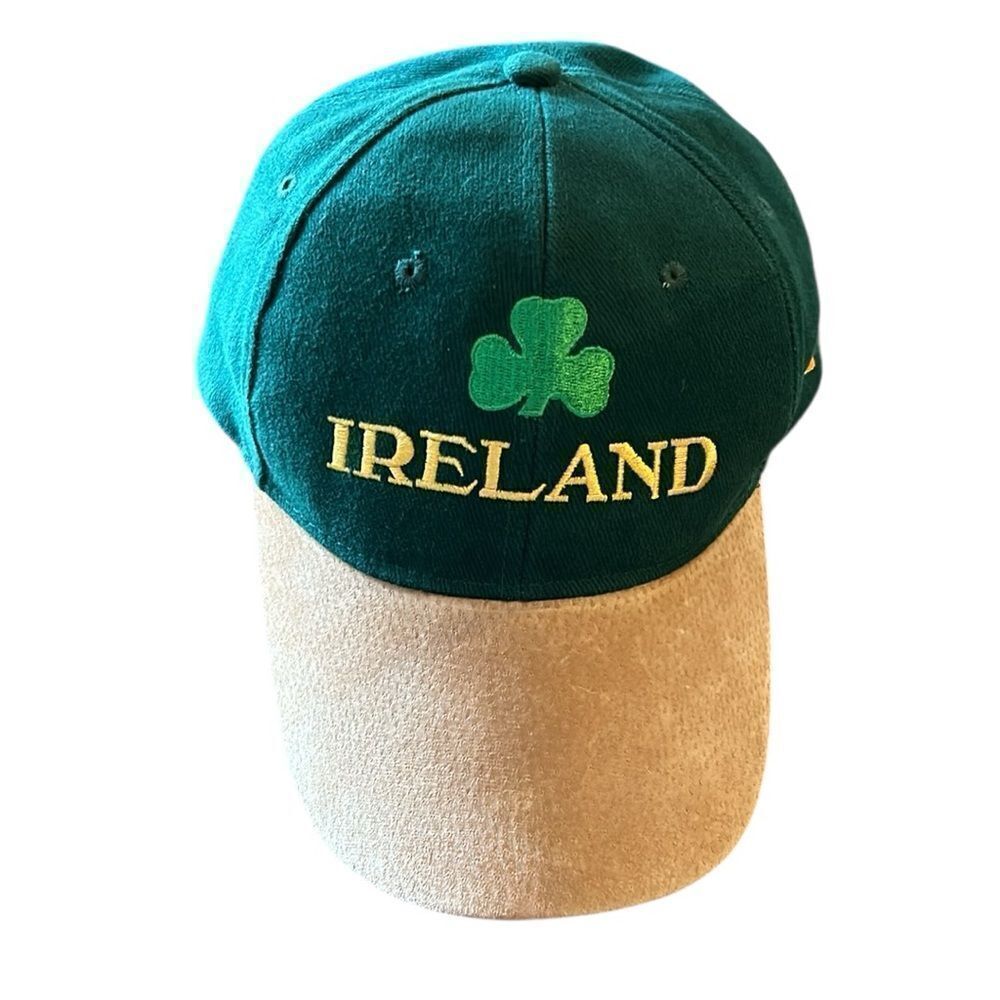 Ireland Shamrock Hat Suede Bill
